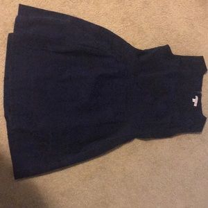 Navy Blue T length dress